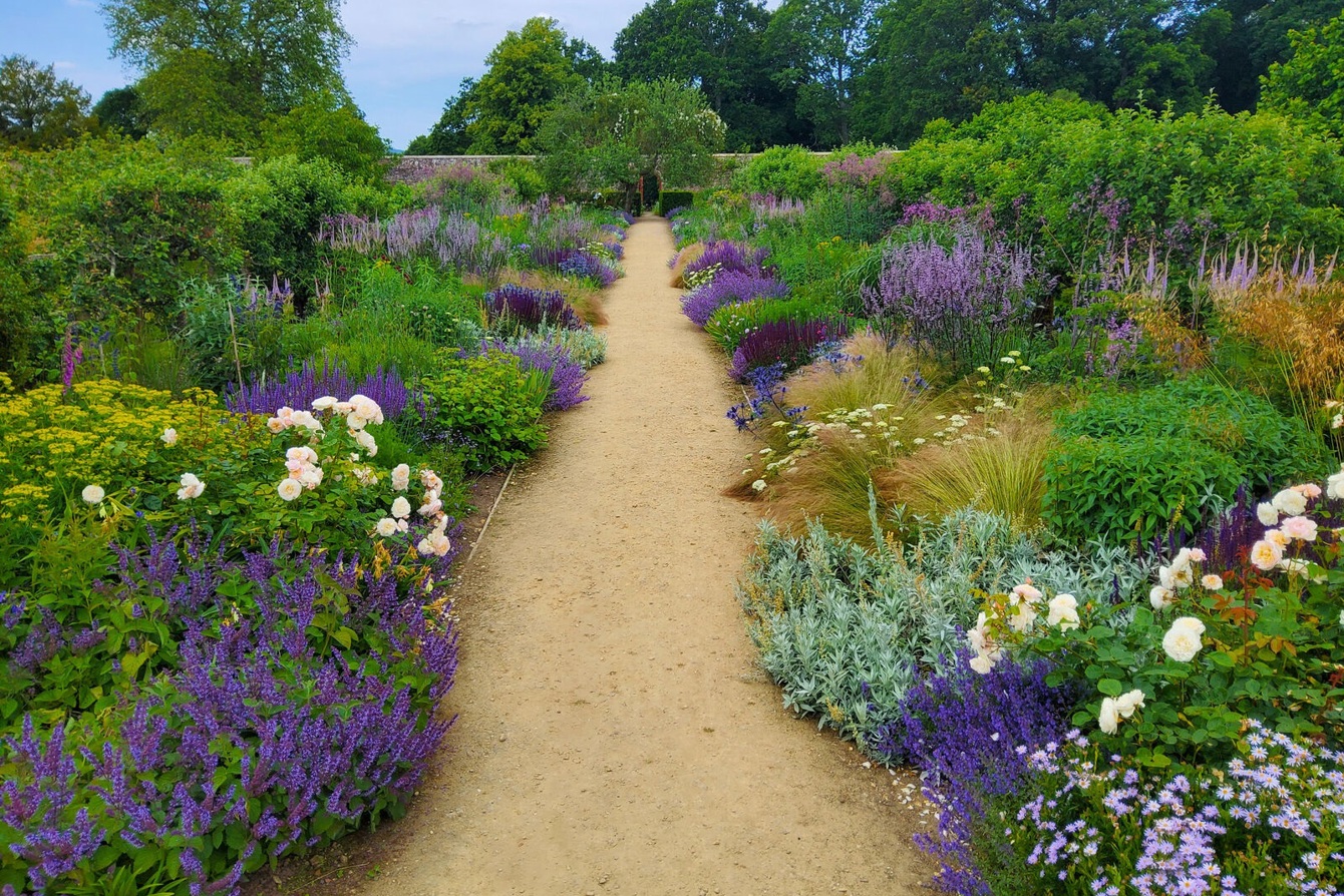 Mk Parham Gardens Blue Border Medium