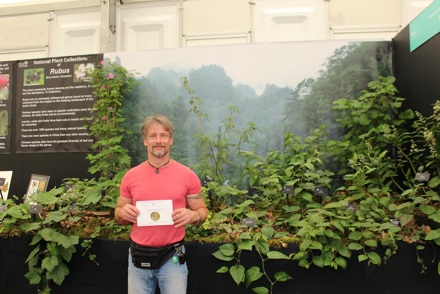 <p><em>Rubus</em> Collection Holder Barry Clarke, Hampton Court 2019</p>