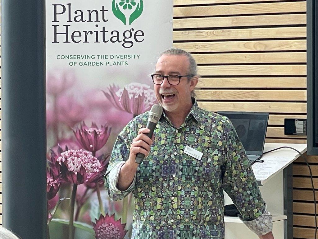 David entertains at RHS Wisley