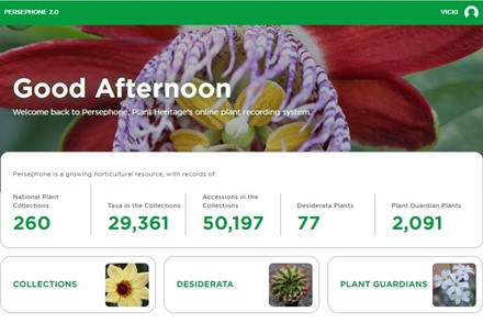 Plant recording gets a boost with the relaunched Persephone database