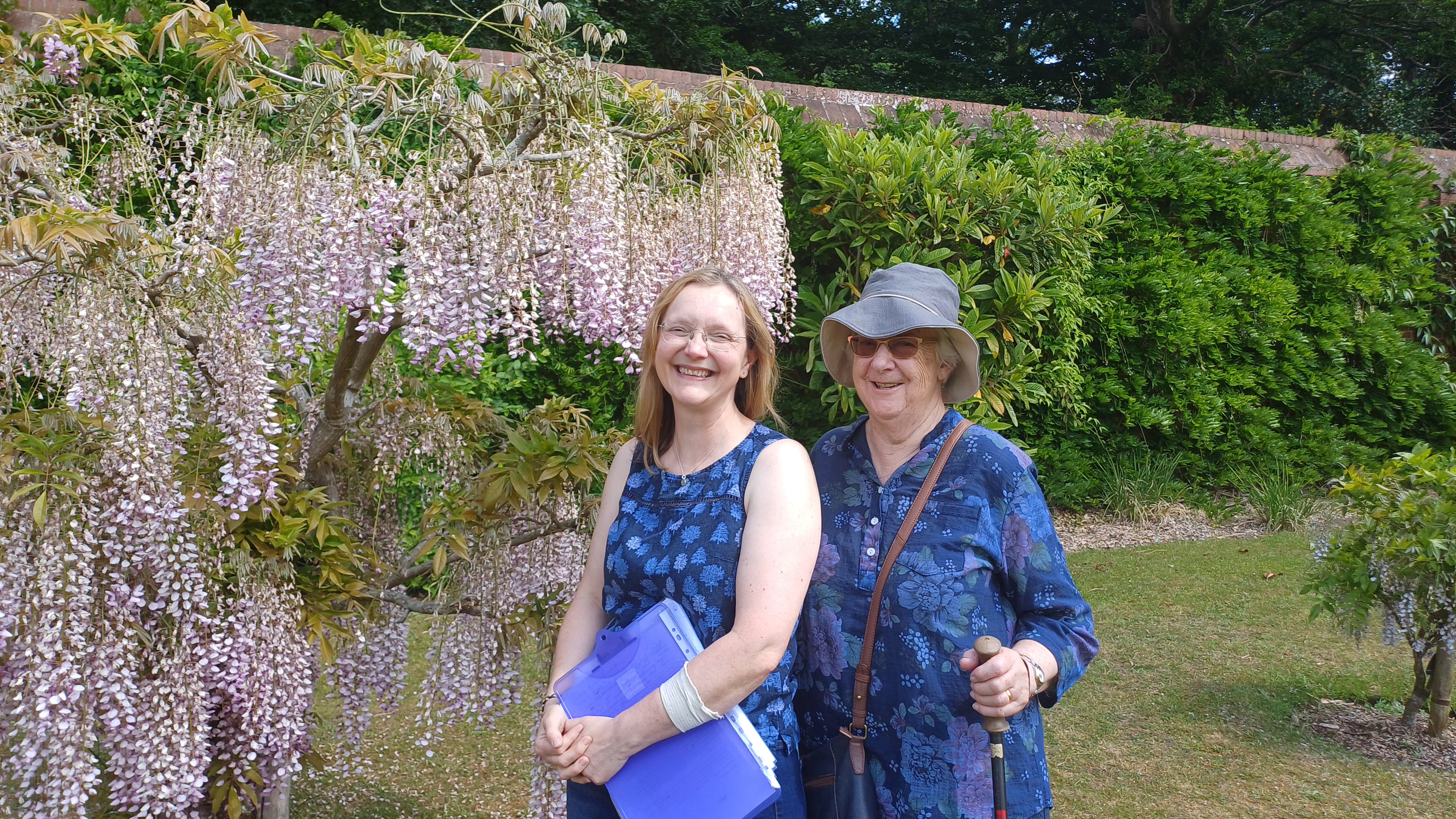 Stacey Baird and Marian Badger