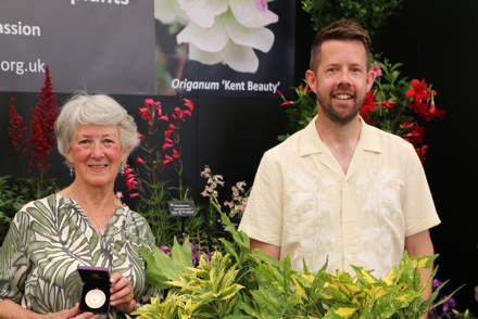 Aucuba japonica expert wins prestigious Brickell Award 2025 at RHS Hampton Court Palace Garden Festival for enduring passion and outstanding dedication