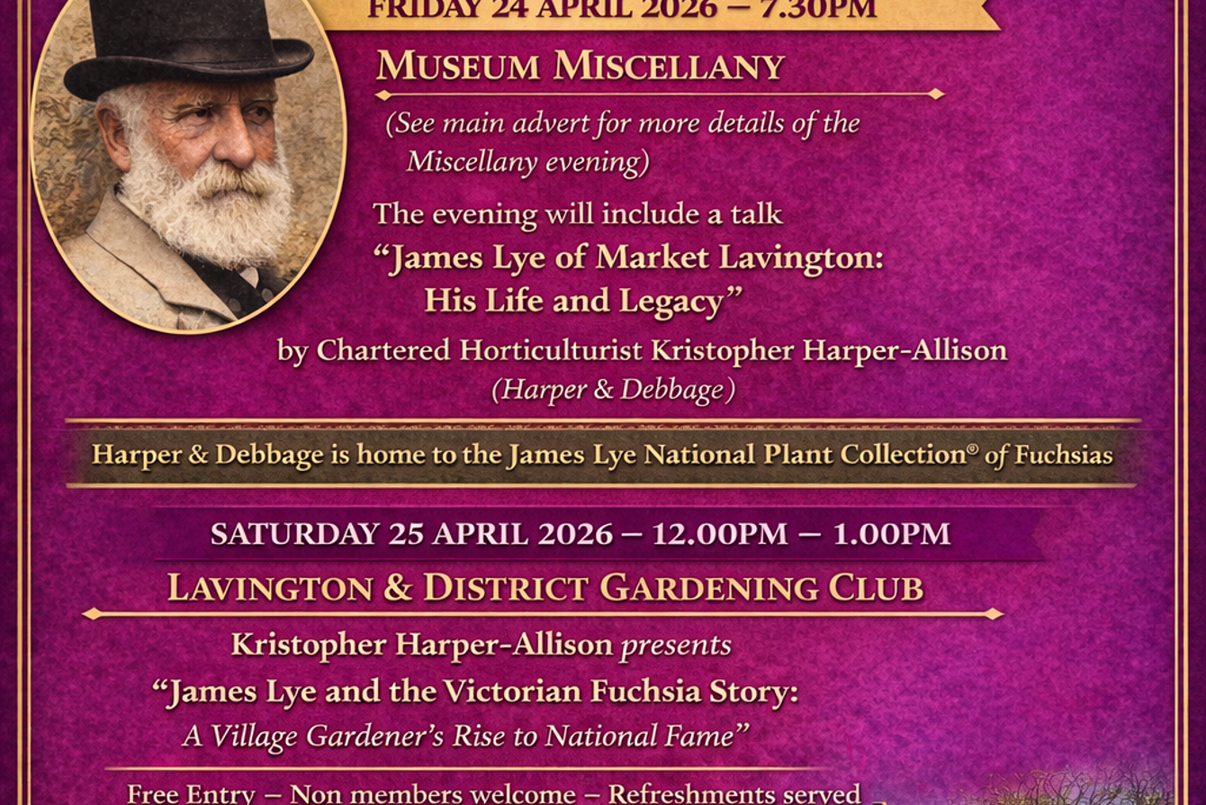 Honouring James Lye 120 Years On Poster