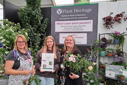 <p>Student volunteers at RHS Hampton Court Garden Festival 2024</p>